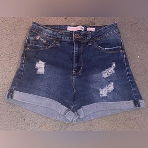 Jean shorts worn about 10 times